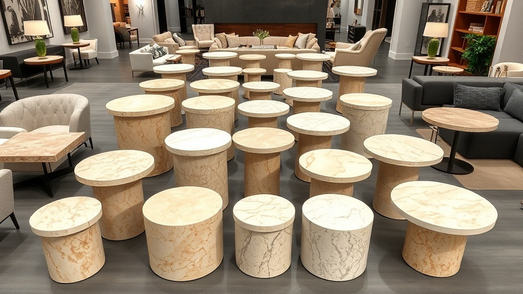 איך בוחרים שולחן צד טרוורטין שמתאים בדיוק לך?