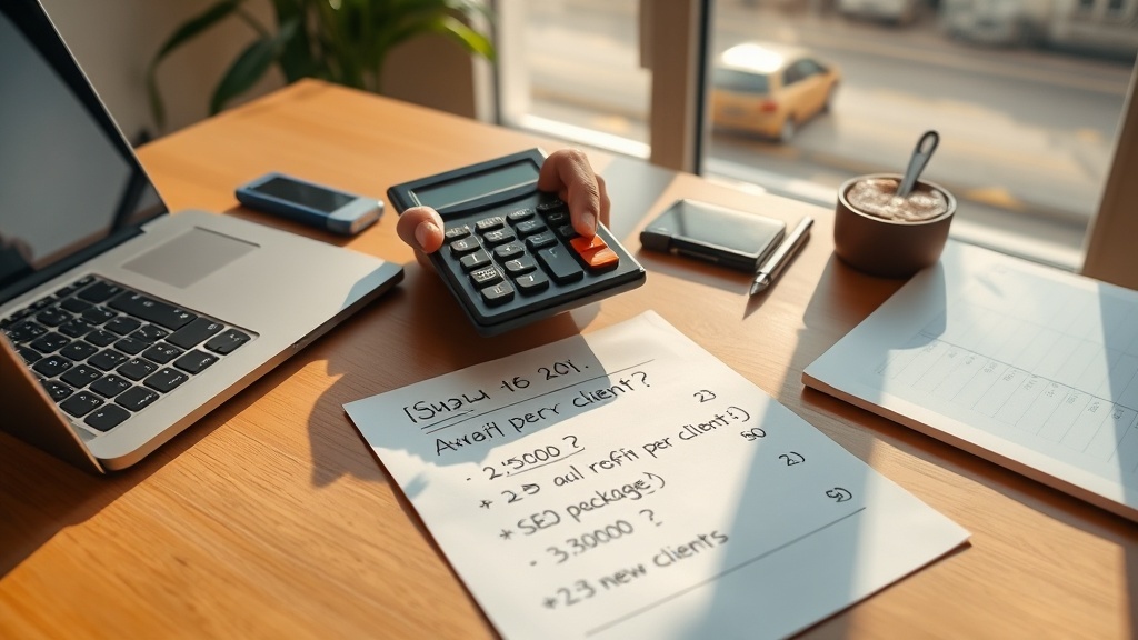 איך לחשב אם קידום אתרים מחיר מסוים שווה לך – בלי סיפור רק מתמטיקה